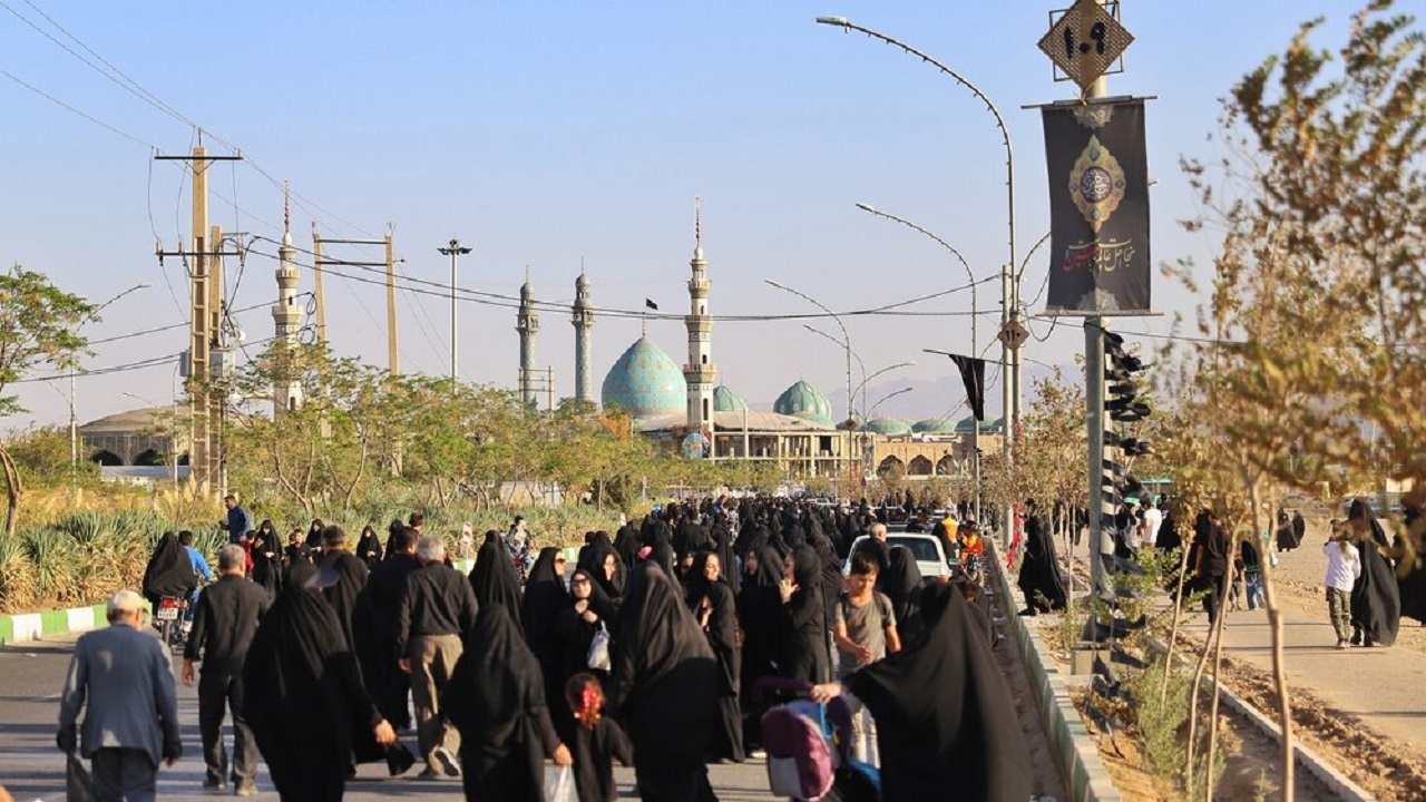 برگزاری مراسم پیاده روی جاماندگان اربعین در قم