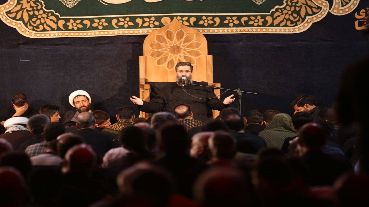 گزارش تصویری از مراسم عزاداری سیدالشهدا (ع) در صحن عقیله