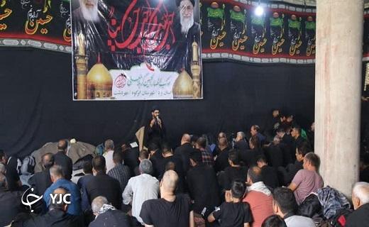 میزبانی موکب انصارالحسین (ع) شهر مهردشت ابرکوه از زائران در کربلا+عکس و فیلم