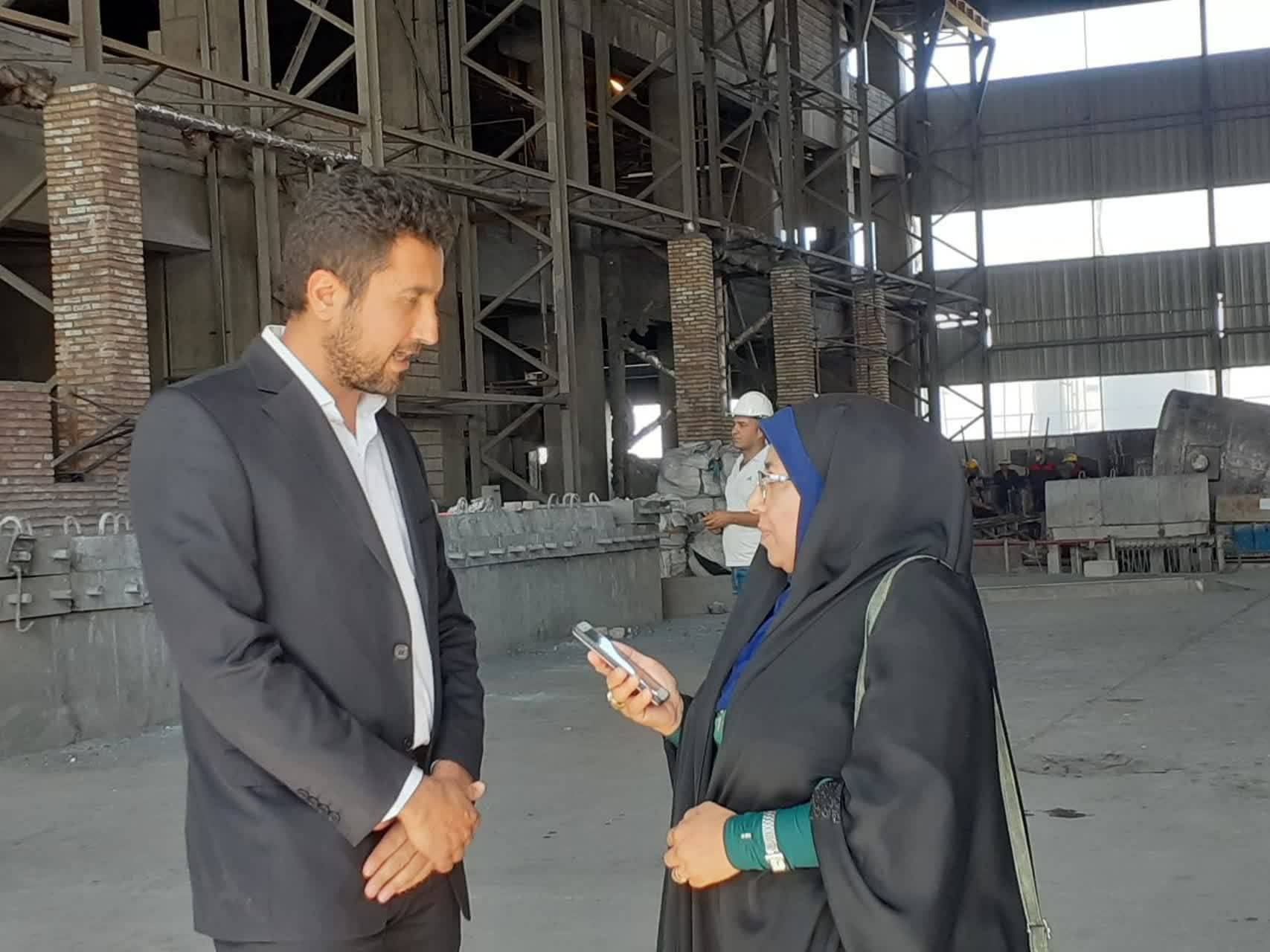 بهره برداری از بزرگترین واحد تولید سیلیکون خاورمیانه با حضور داود منظور معاون رئیس جمهور و رئیس سازمان برنامه و بودجه، درخوی