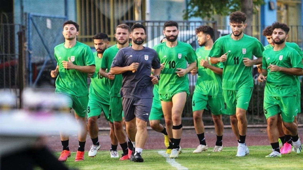 آغاز تمرینات تیم فوتبال امید برای مسابقات انتخابی المپیک پاریس