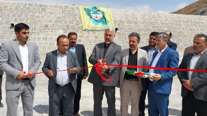 ۲ بند آبخیزداری در شهرستان نیر به بهره‌برداری رسید