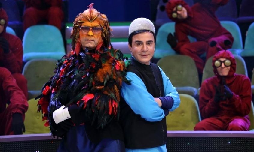 عمو پورنگ و آرش میر احمدی