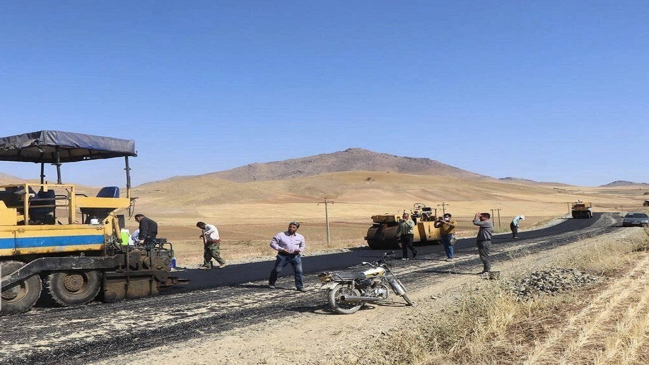 راه ارتباطی ۲۴ روستای سرخس خراسان رضوی آسفالت شد