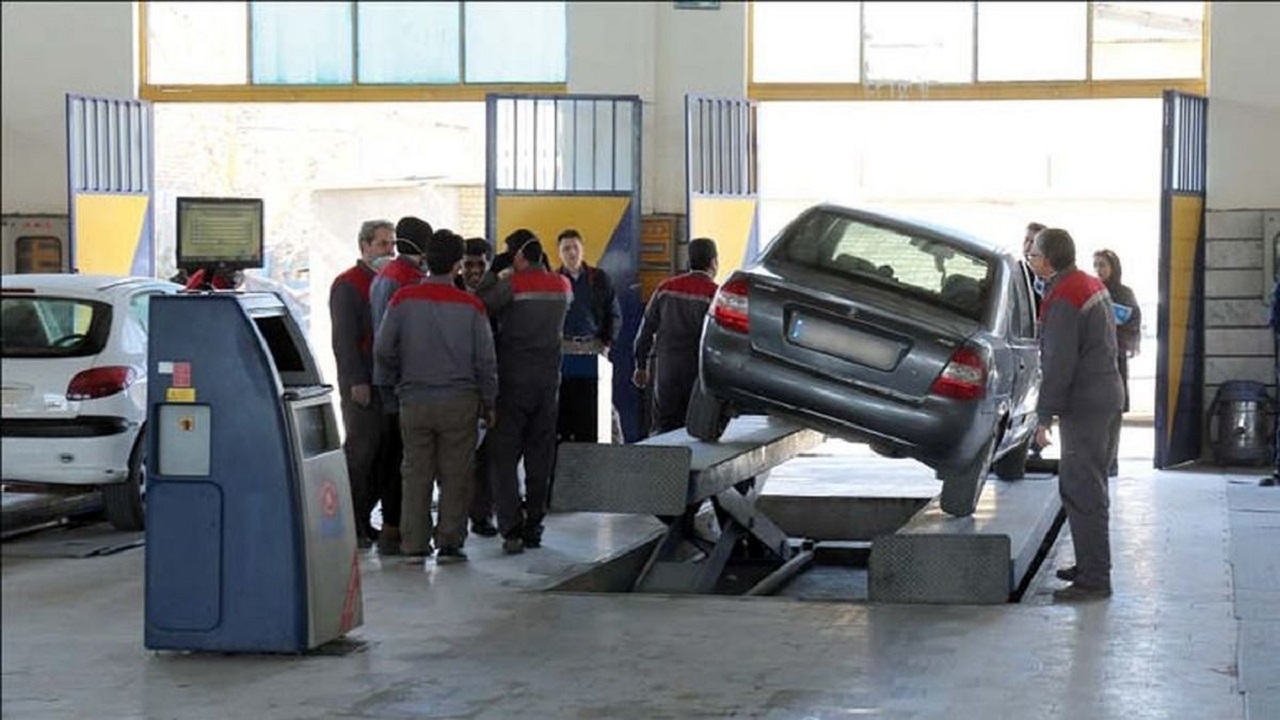 فعالیت مراکز منتخب معاینه فنی شهر تهران در ۲ مهر