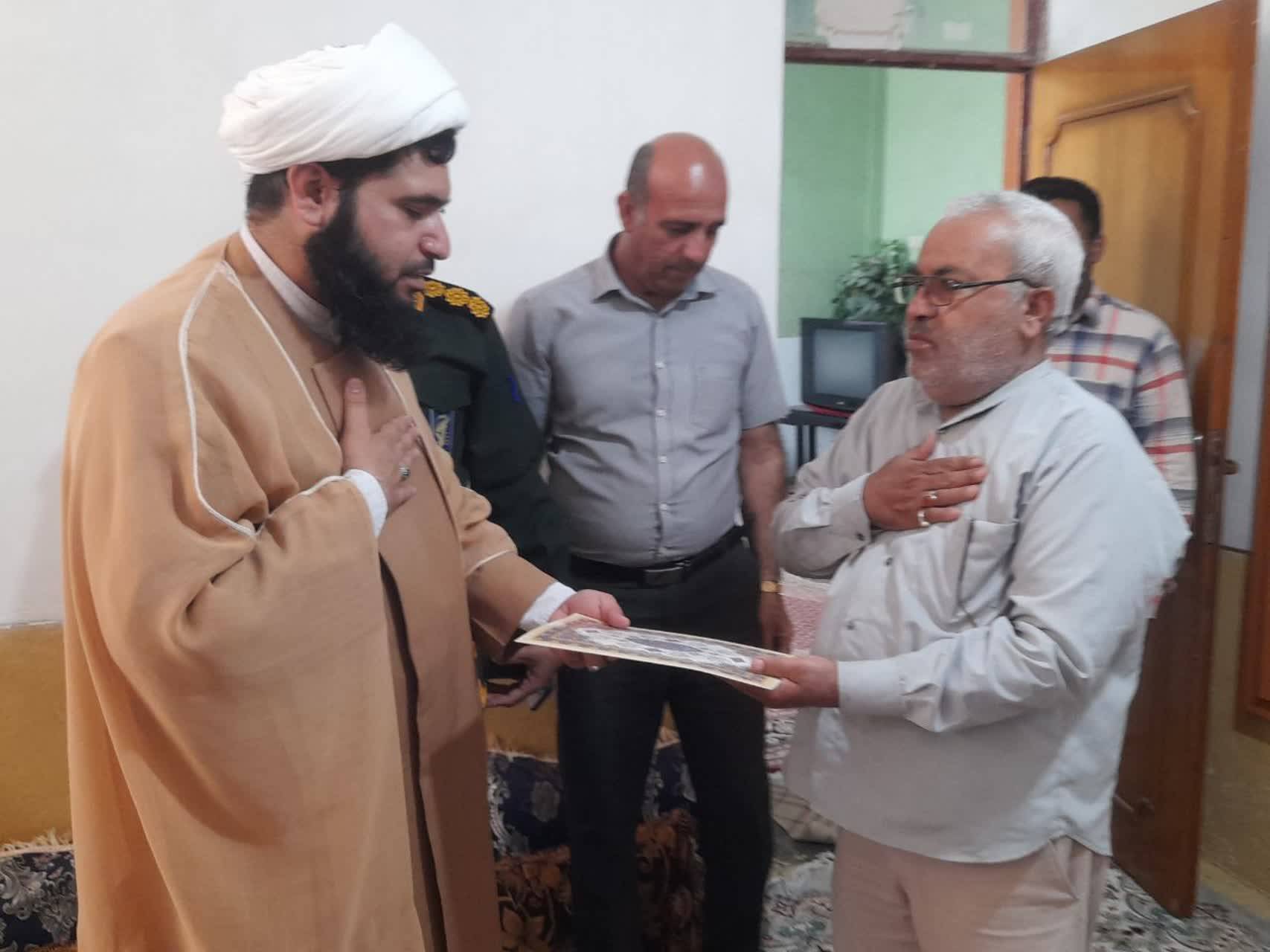 تقدیر از پدر شهید