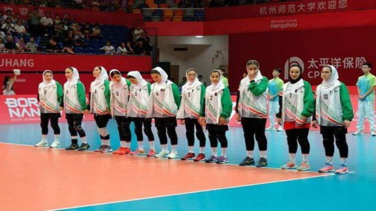 شکست تیم ملی والیبال زنان افغانستان