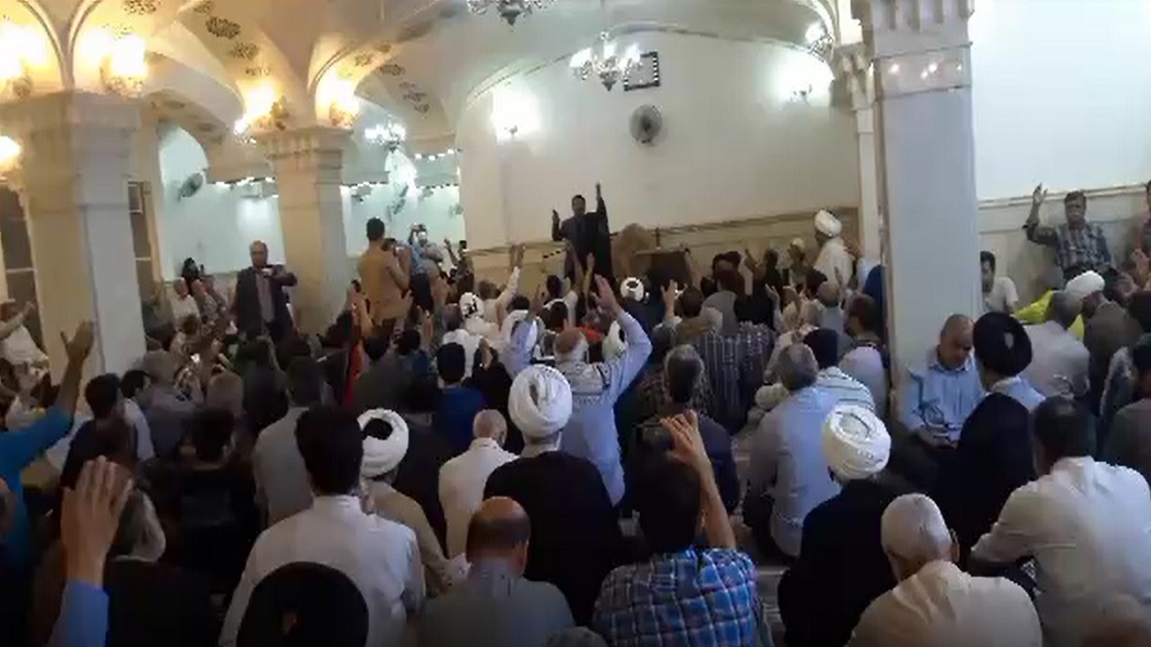برگزاری جشن میلاد پیامبر اکرم (ص) و امام صادق (ع) در نجف اشرف + فیلم