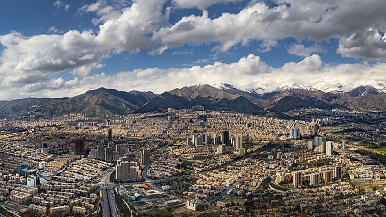 کیفیت هوای تهران در شرایط قابل قبول