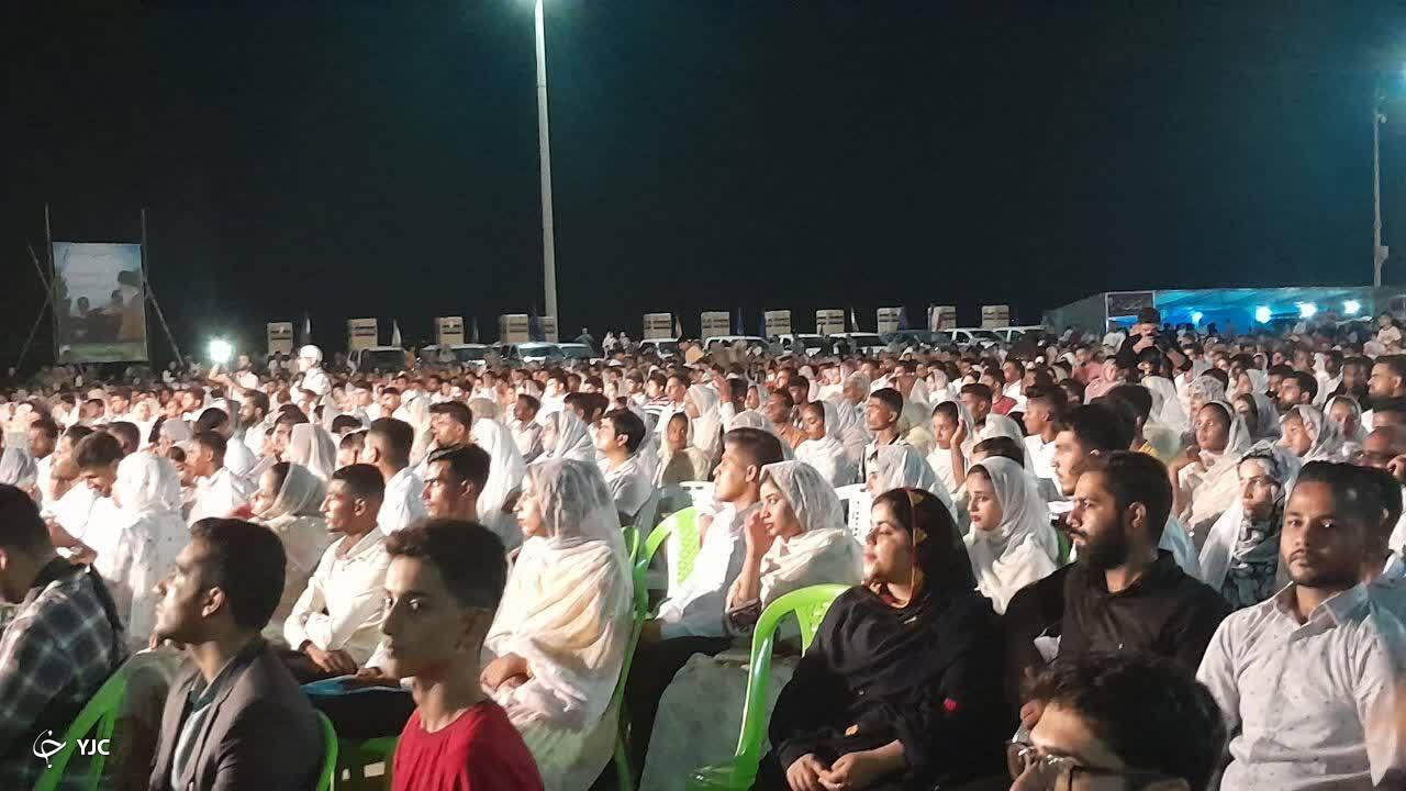 برگزاری جشن ازدواج ۶۵۰ زوج شیعه و اهل سنت در هرمزگان+ تصویر