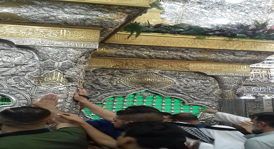 ضریح حرم سیدالشهدا