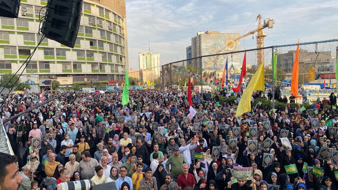 برگزاری جشن بزرگ پیامبر مهربانی در میدان ولیعصر (عج)