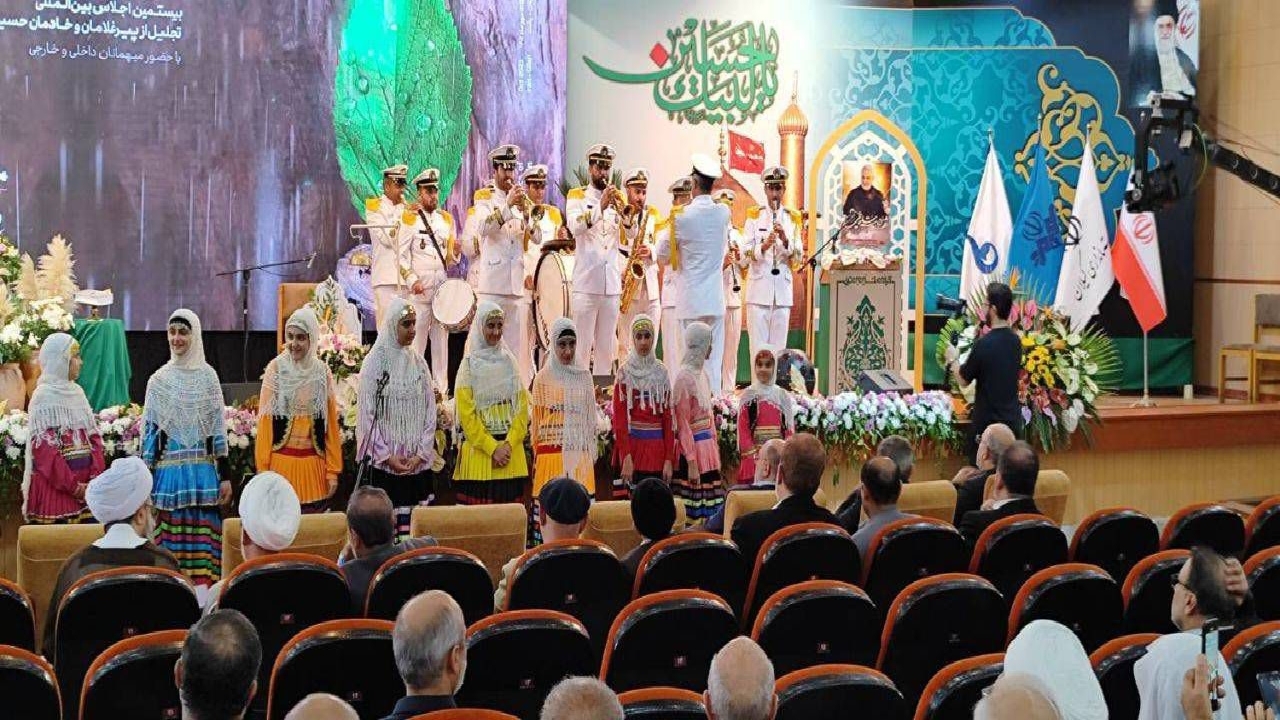 برگزاری اجلاس پیر غلامان حسینی در زیباکنار رشت+عکس