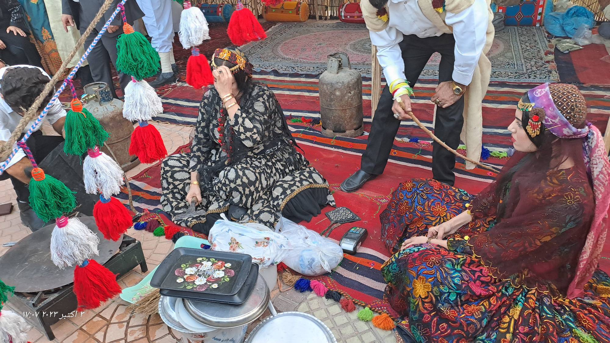 آیین افتتاحیه جشنواره ملی نان در کرمان + تصاویر