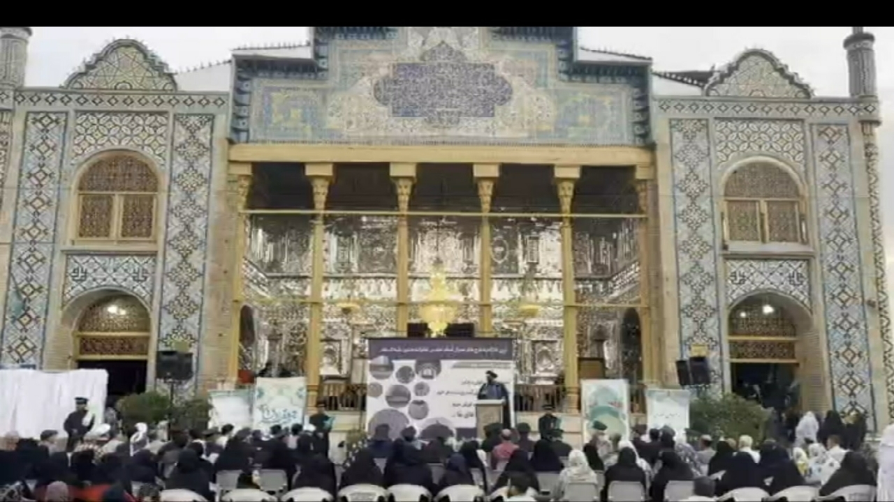 مرمت آستان مقدس امامزاده حسین (ع) قزوین