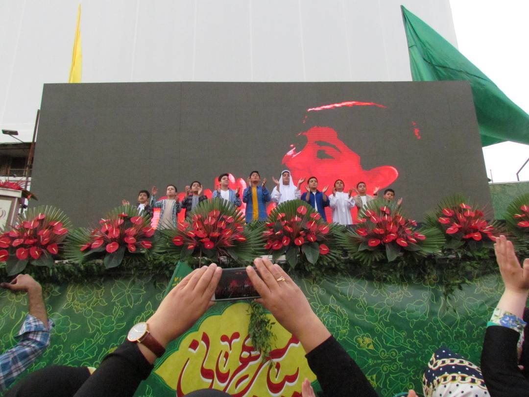 مراسم جشن میلاد پیامبر(ص) و امام جعفر صادق(ع) در تهران