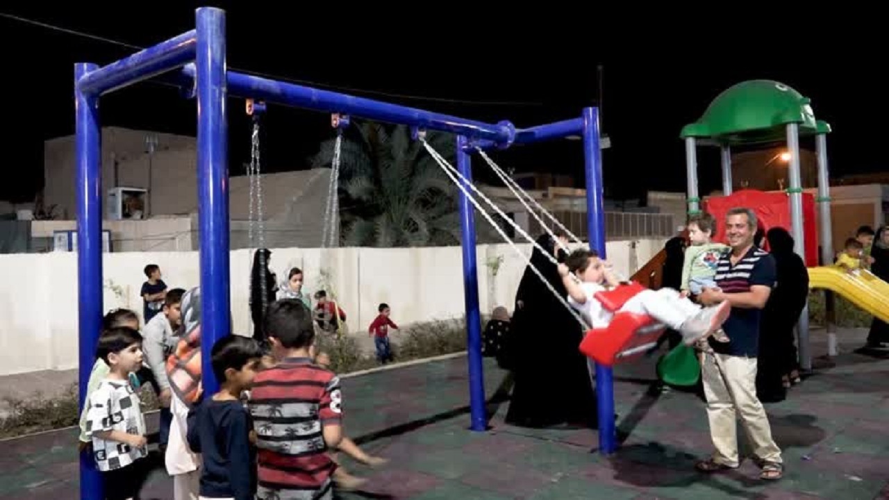افتتاح بوستان باغ مزار در بافق