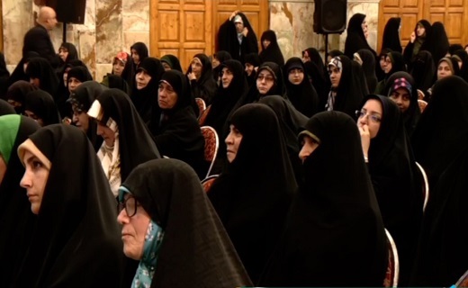 نشست بانوان اجلاس بین&zwnj;المللی پیرغلامان حسینی در رشت + فیلم و تصاویر