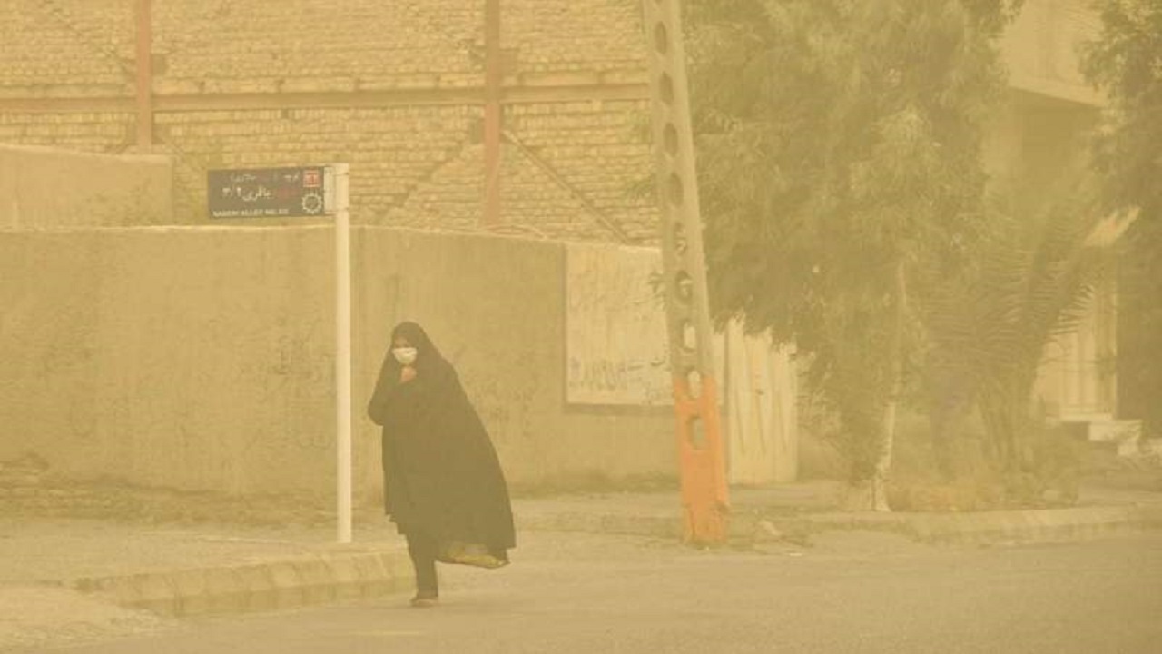 وزش باد شدید و طوفان گردوخاک در شمال سیستان و بلوچستان