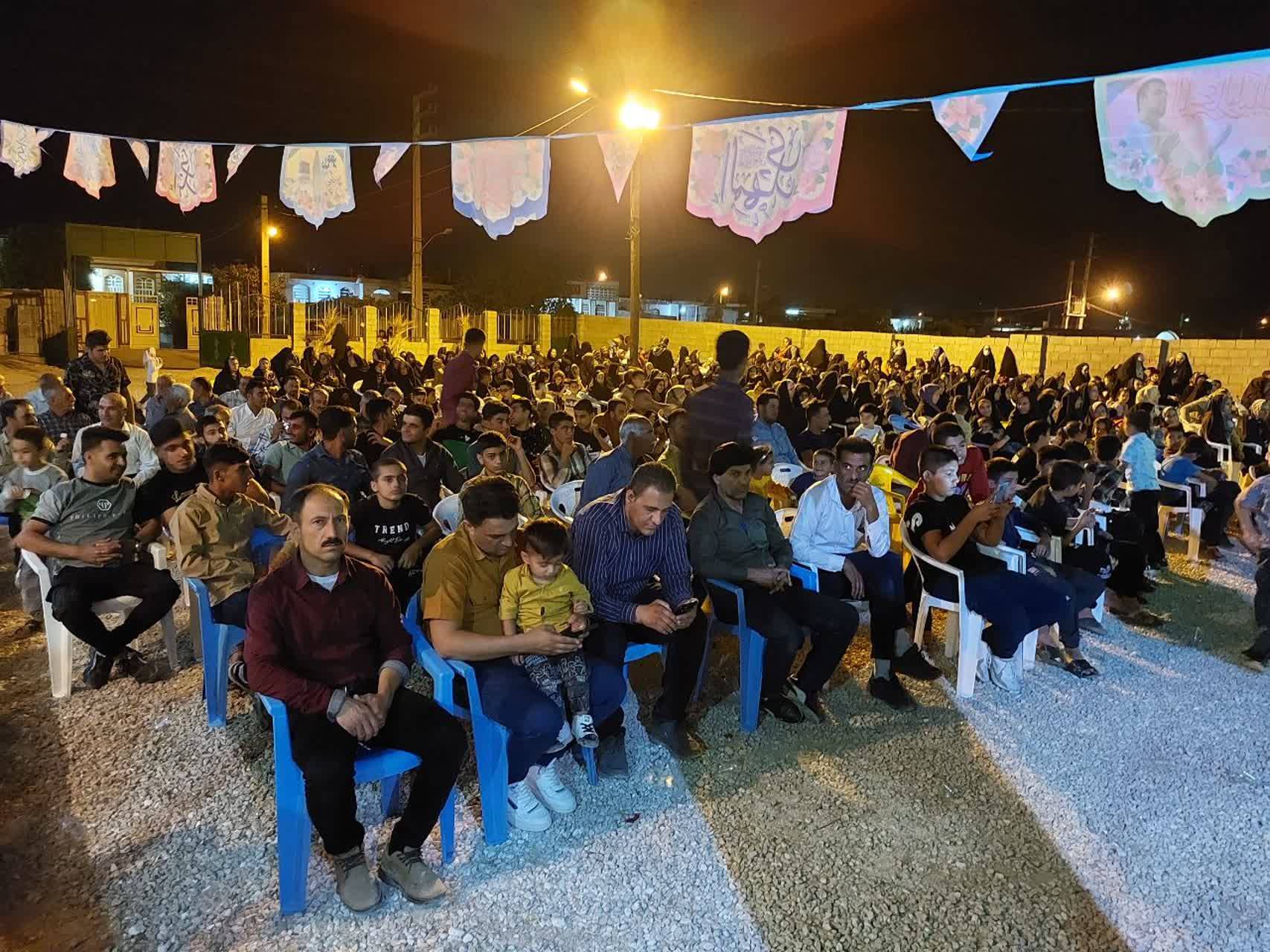 شادمانی اهالی روستای بلیان به مناسبت میلاد حضرت محمد(ص) و امام جعفرصادق(ع)