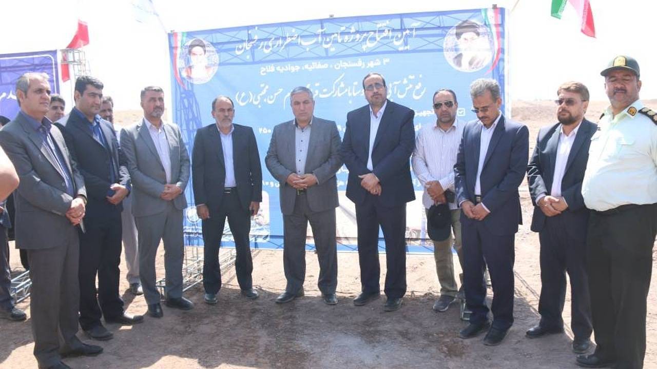 اجرای طرح آبرسانی در ۱۰۰۰۰ روستای کشور