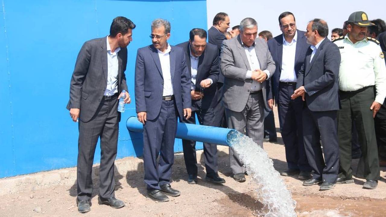 بهره برداری از ۱۴ حلقه چاه آب آشامیدنی در رفسنجان