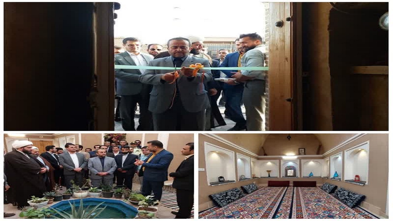 اقامتگاه بومگردی شهابی به بهره برداری رسید