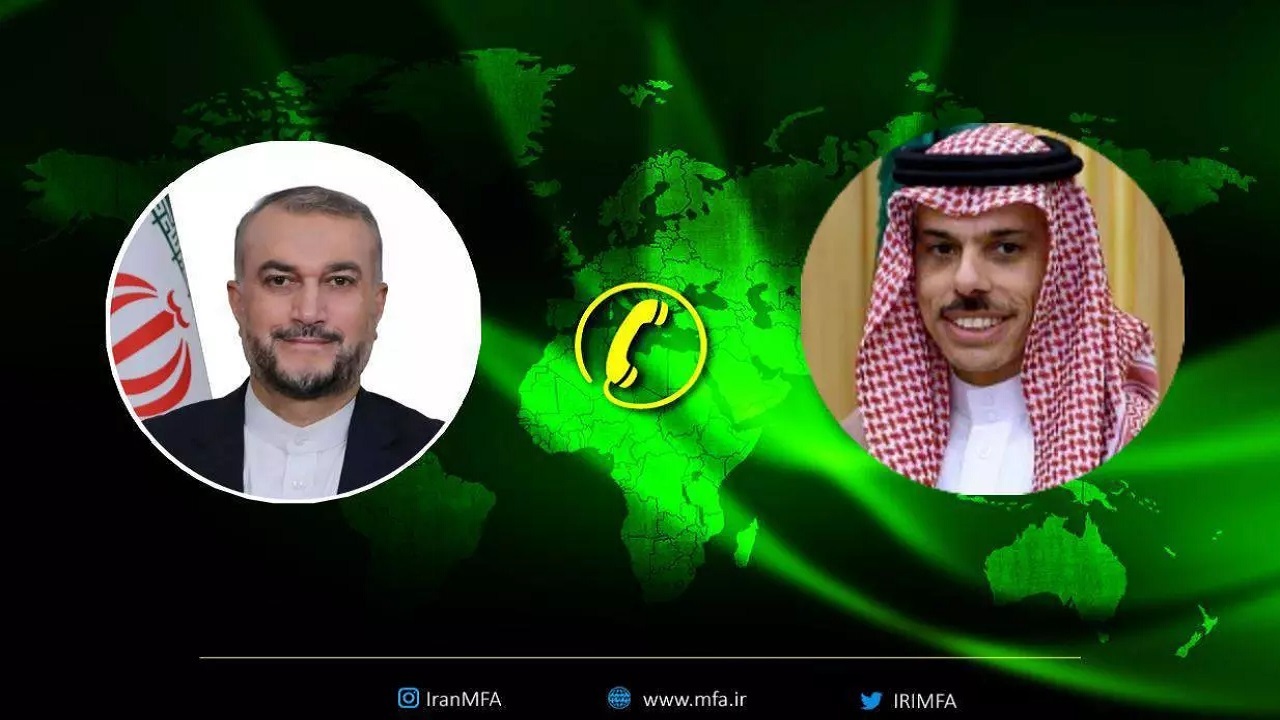 سرعت بخشیدن به همکاری‌های مشترک در زمینه‌های مختلف محور گفتگوی تلفنی وزرای خارجه ایران و عربستان