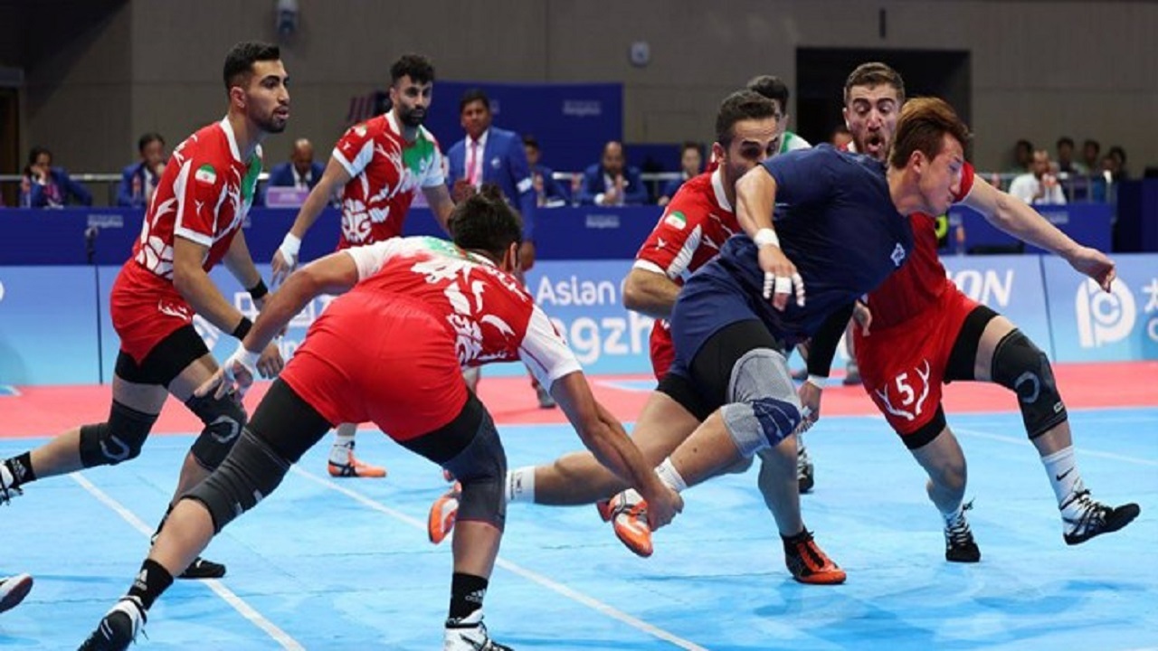 کبدی مردان ایران فینالیست شد