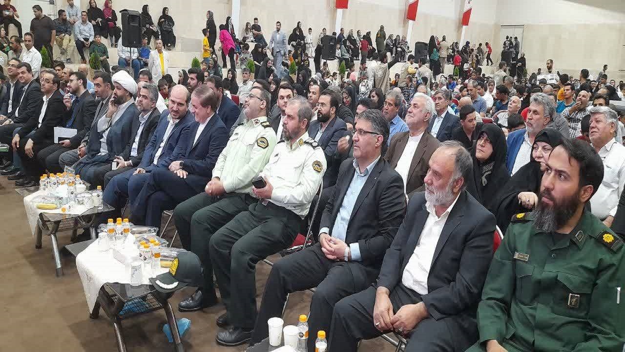 تصاویری از مراسم افتتاحیه مجموعه فرهنگی ورزشی ظفر در پیشوا