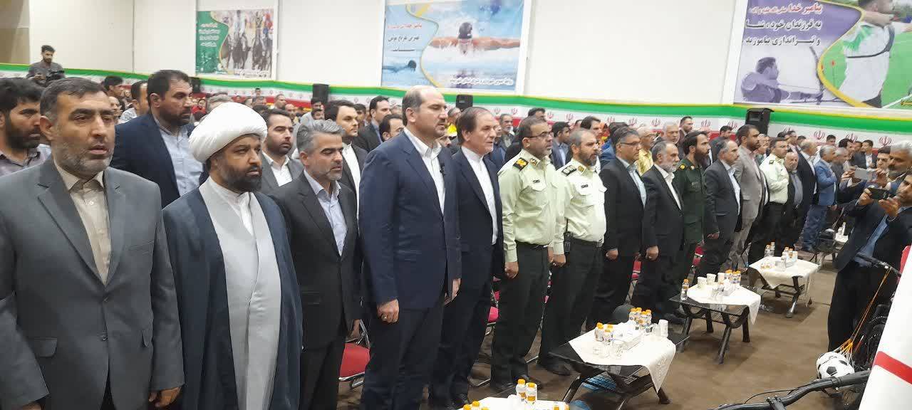 برگزاری مراسم افتتاحیه