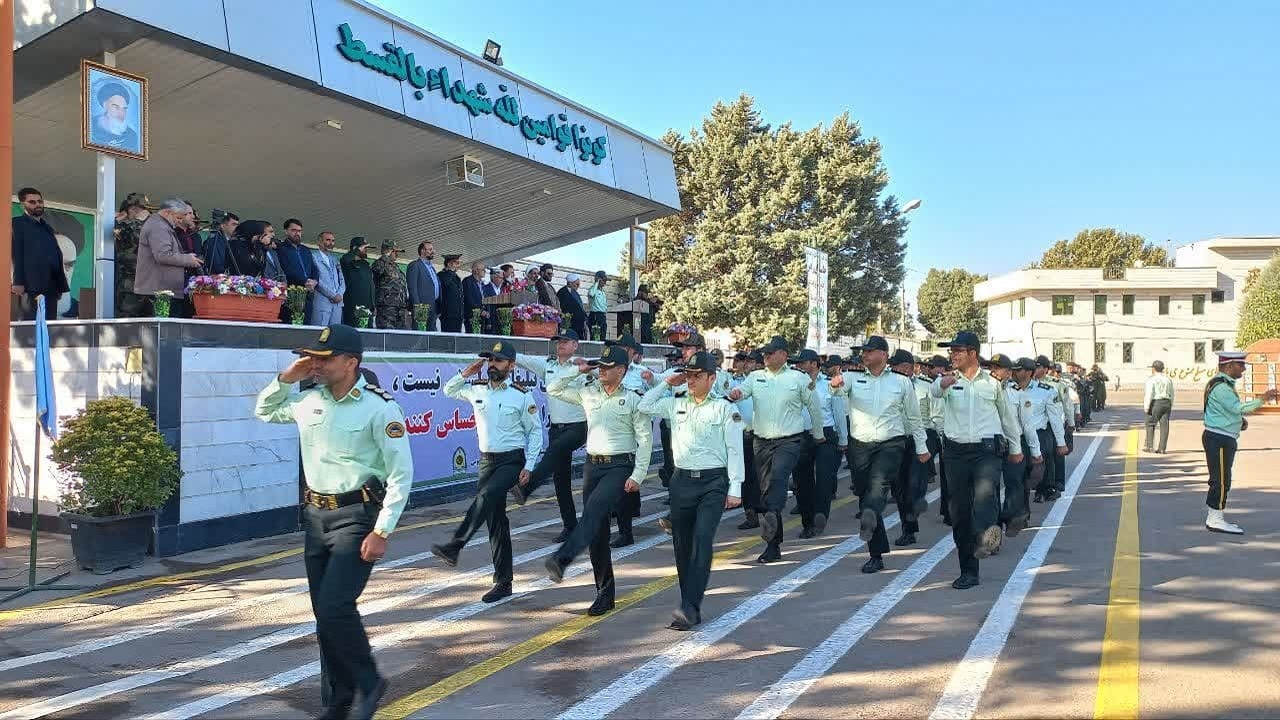 برگزاری صبحگاه مشترک نیرو‌های مسلح استان قزوین