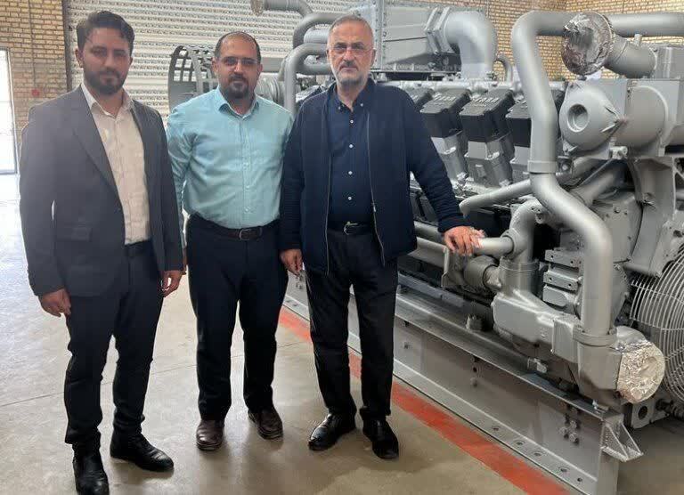 دستگاه دیزل ژانراتور ساخت داخل در دستگاه‌های حفاری بکارگیری می‌شود