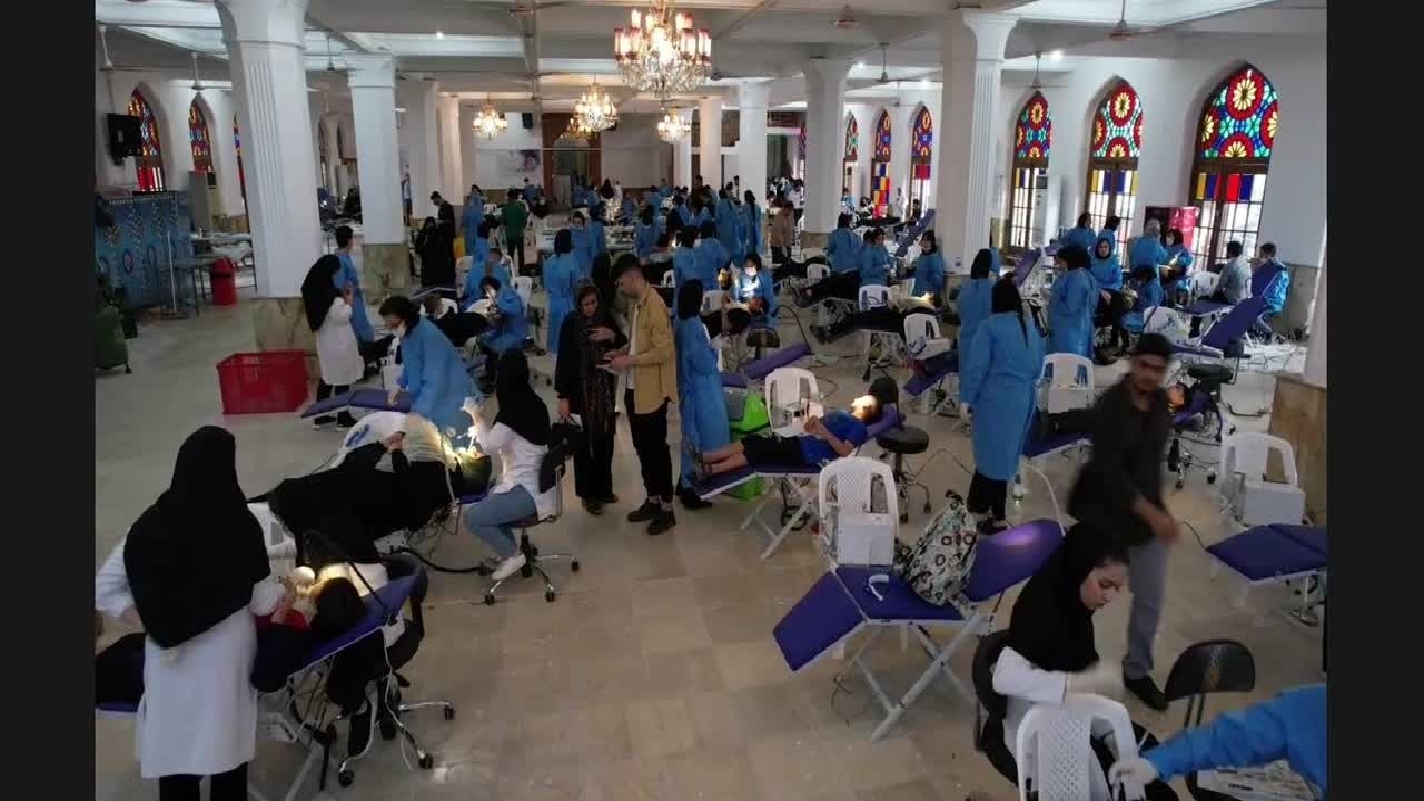 ارائه خدمات دندانپزشکی به بیش از ۱۱۰۰ نفر از مددجویان کمیته امداد گیلان