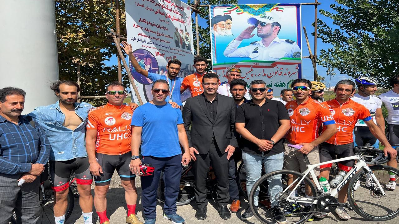 محمودآباد قهرمان مرحله دوم لیگ دوچرخه سواری شمال کشور