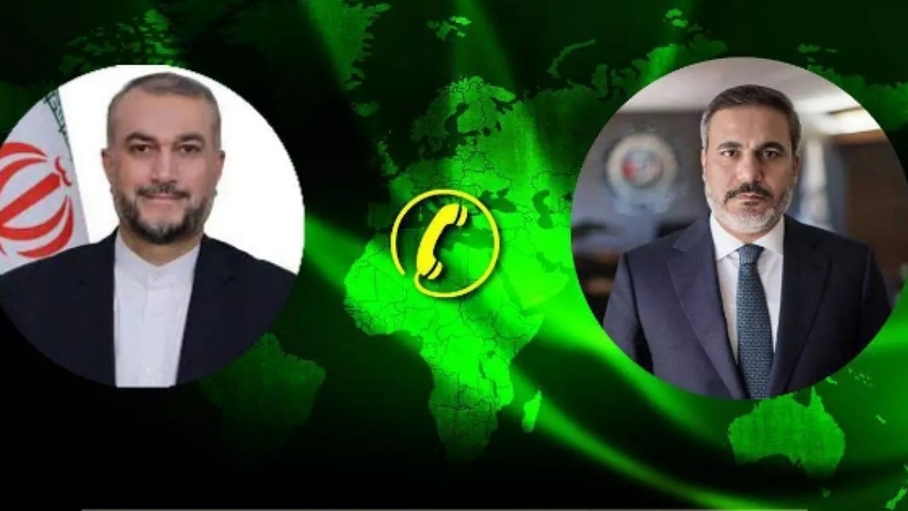 بررسی تحولات جاری فلسطین در گفت‌وگوی تلفنی وزرای خارجه ایران و ترکیه