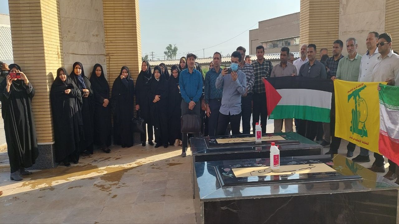 حمایت دانشجویان آبادان و خرمشهر از فلسطینی ها 1