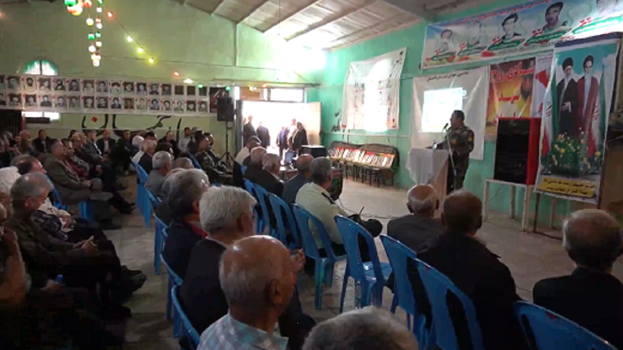 برگزاری یادواره شهدا در تاکستان