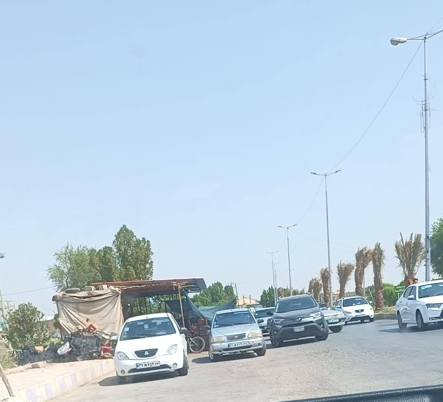 وقتی معابر شادگان به تصرف دست فروشان و کسبه درآمد