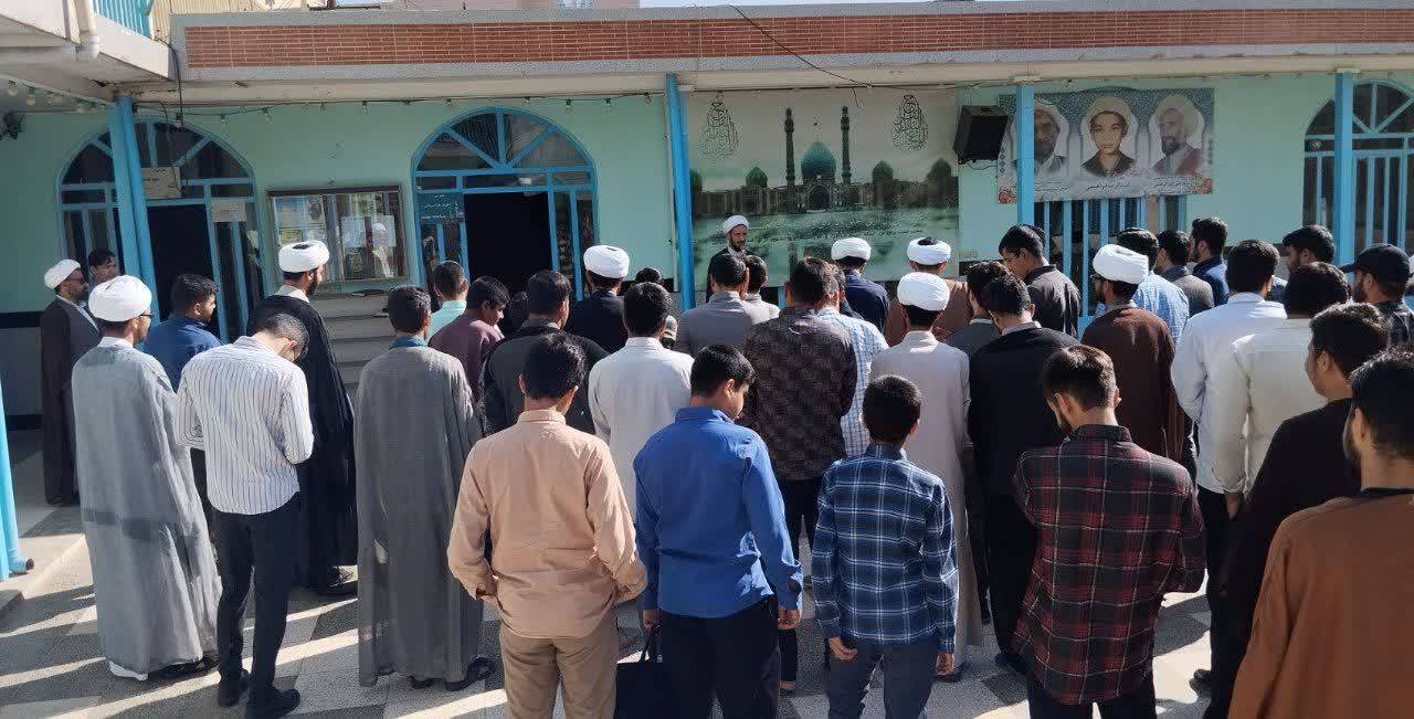 واکنش طلاب شهید ابراهیمی به هتک حرمت مسجدالاقصی