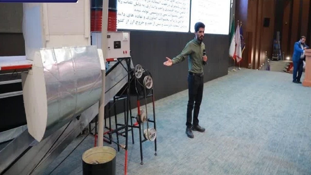 ساخت دستگاه تغذیه اتوماتیک دام توسط جوان نهبندانی