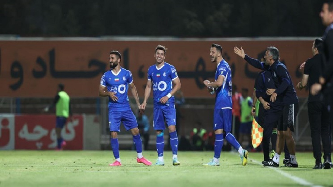 بُرد پُرگل استقلال در دیدار دوستانه