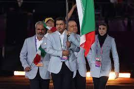 حضور کاروان ورزشی ایران در مراسم اختتامیه بازی‌های آسیایی هانگژو + فیلم