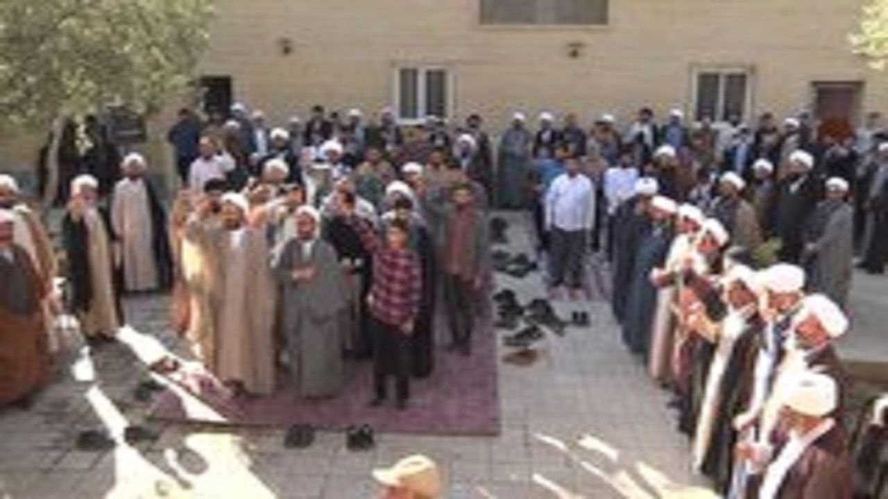 حمایت از عملیات الاقصی در حوزه علمیه سمنان+ فیلم