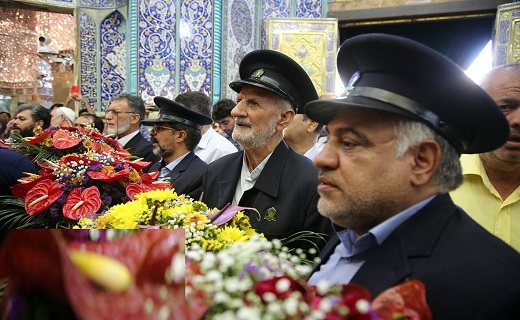 ضریح مطهر حضرت فاطمه معصومه (س) گل آرایی شد+تصاویر