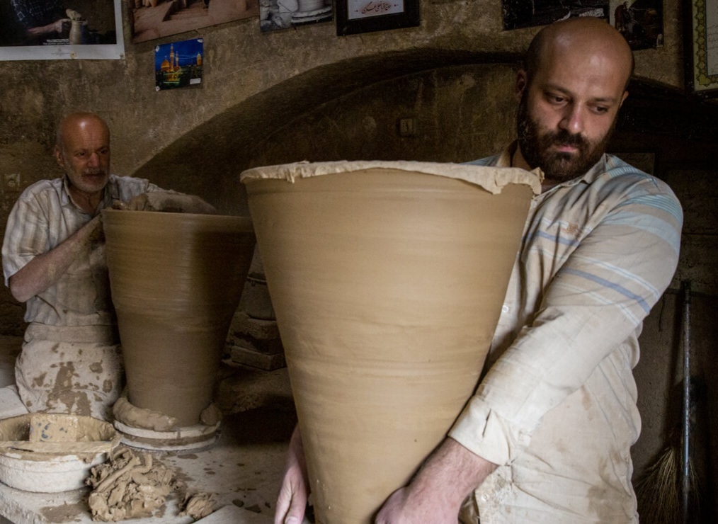 سفالگری در لالجین سفالگری در لالجین