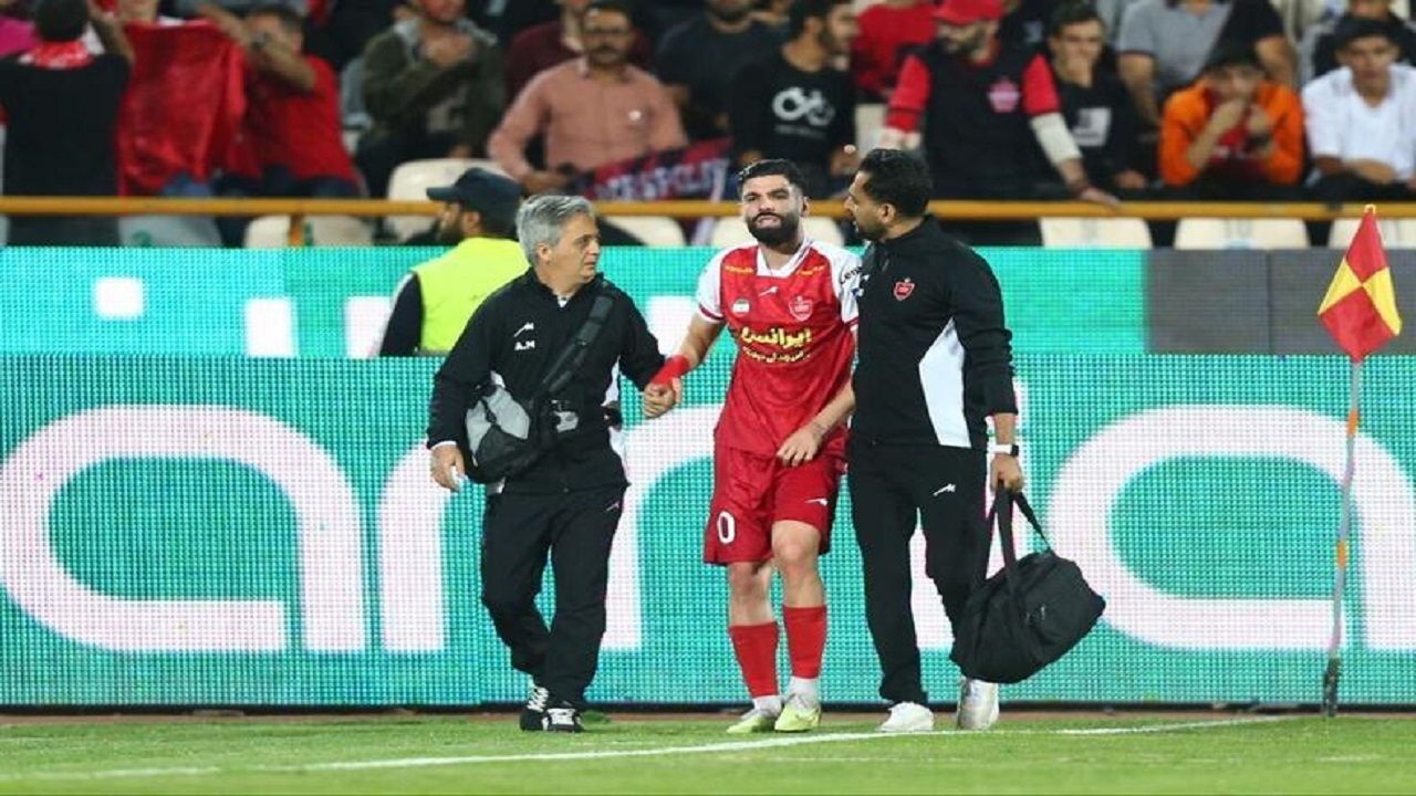 شوک به پرسپولیس/ رباط صلیبی سلمانی پاره شد