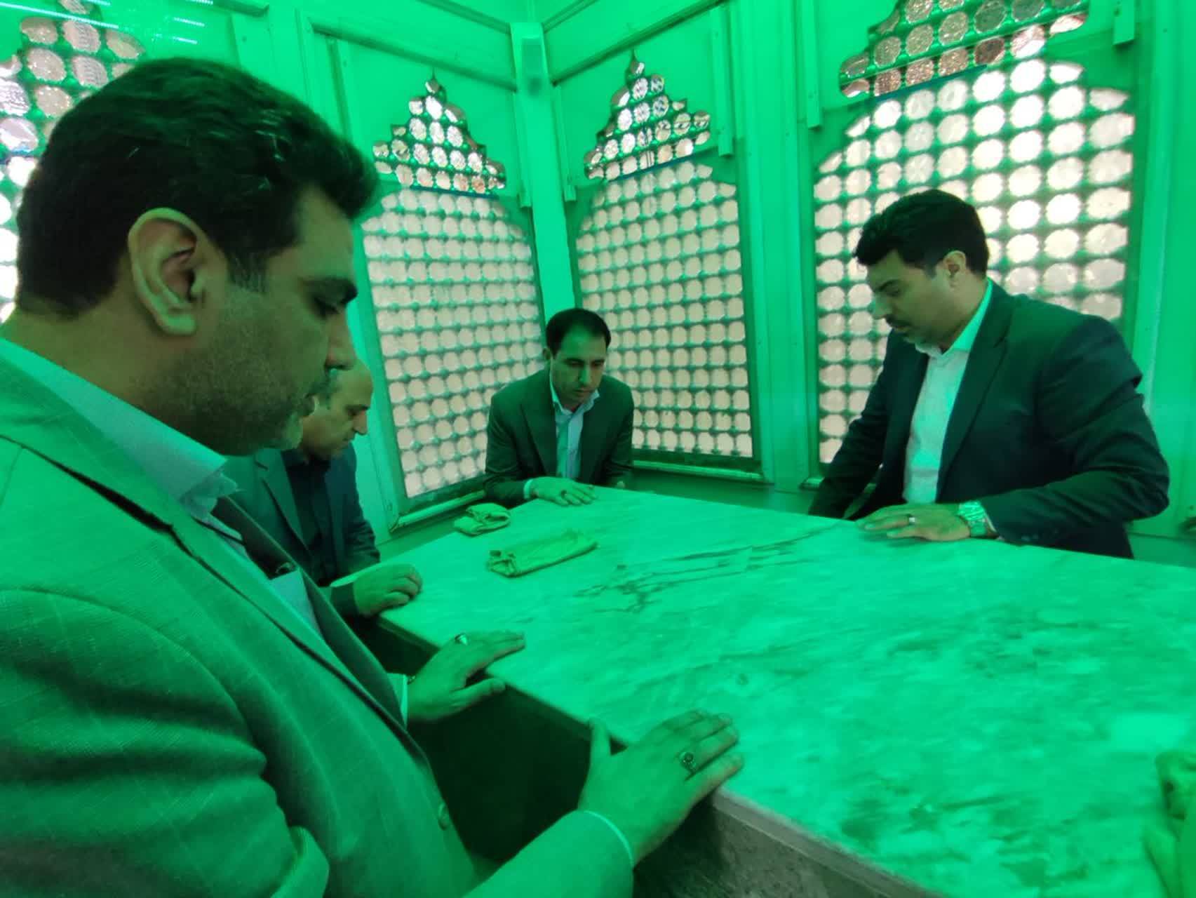 غبار روبی امامزاده