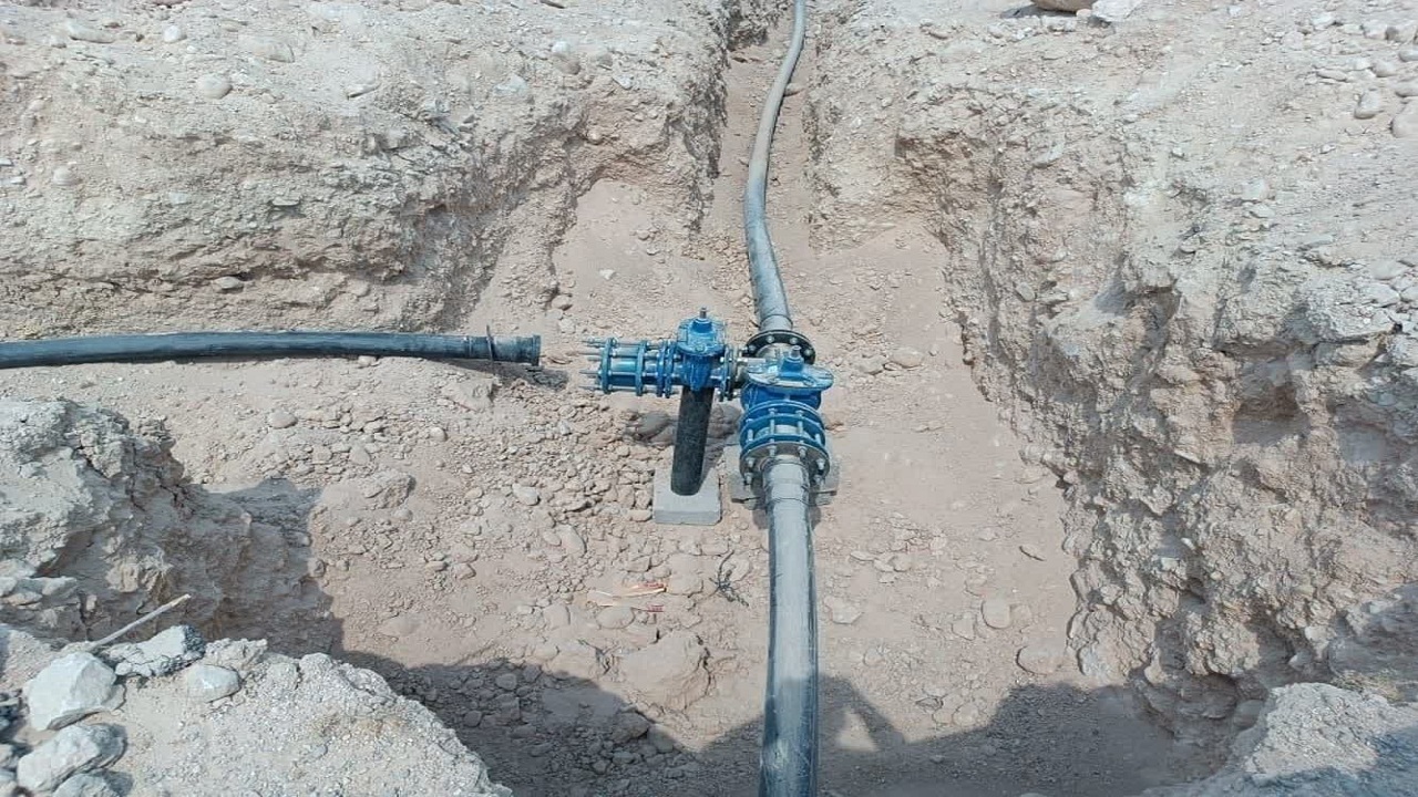 اتصال روستای اسلام آباد بندرلنگه به شبکه پایدار آبرسانی