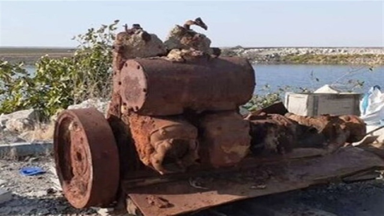 ۱۳۰ هزار مترمکعب لایروبی برای احیای خلیج گرگان/ خروج بقایای یک کشتی قدیمی از زیر گل‌ولای در آشوراده